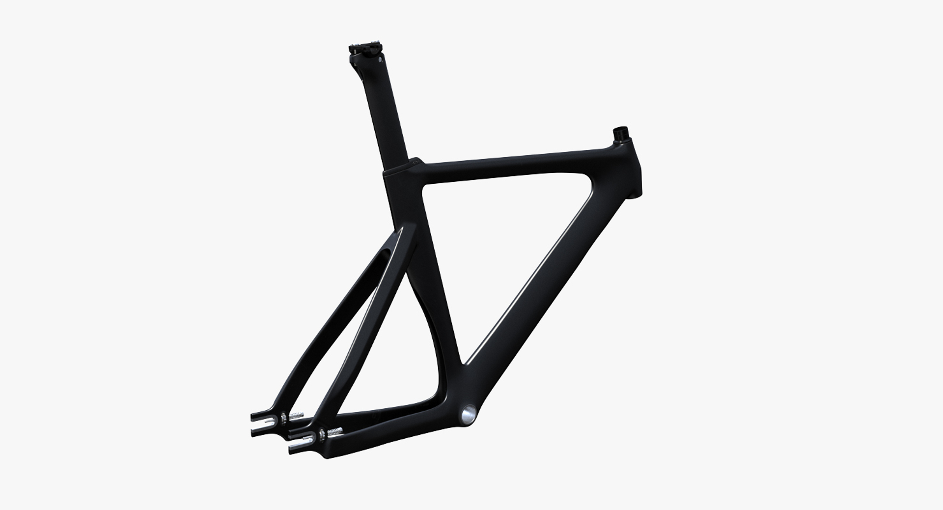 Bike Carbon Frameset 3D Model TurboSquid 1329532