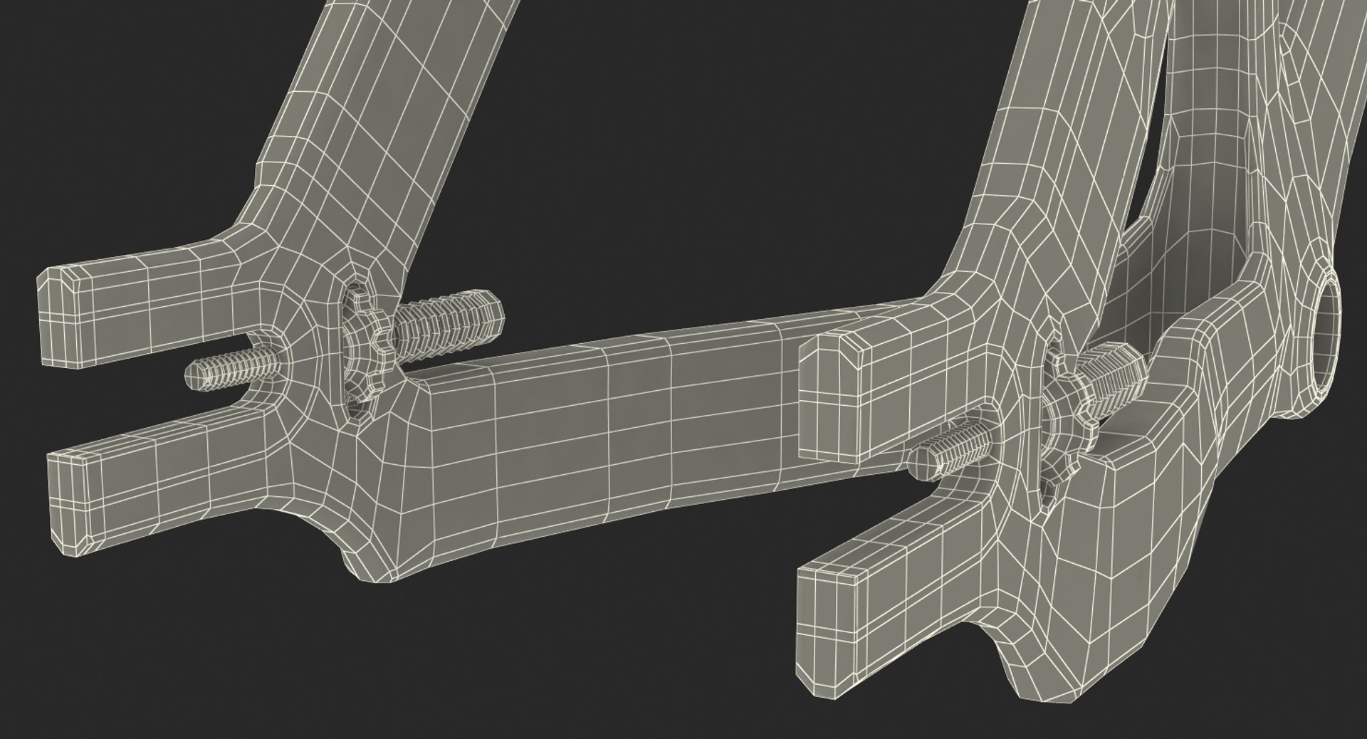 Bike Carbon Frameset 3D Model - TurboSquid 1329532