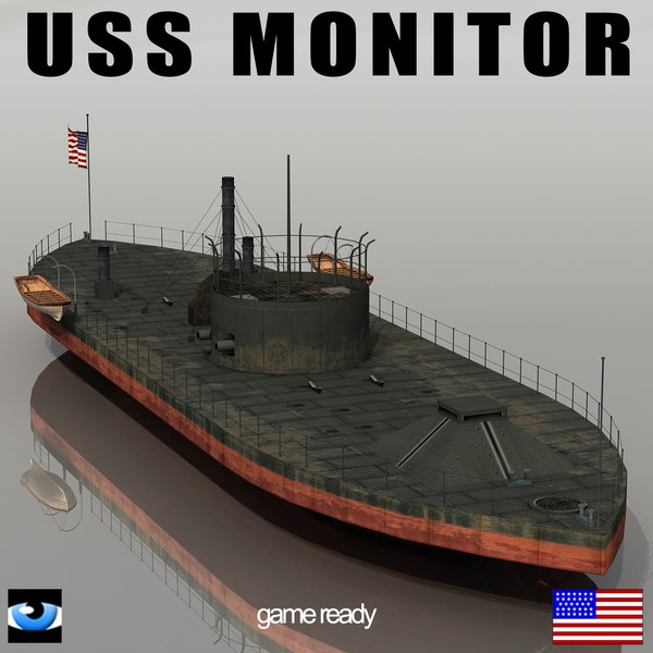 3D uss monitor - TurboSquid 1355779