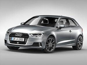 3d model audi car