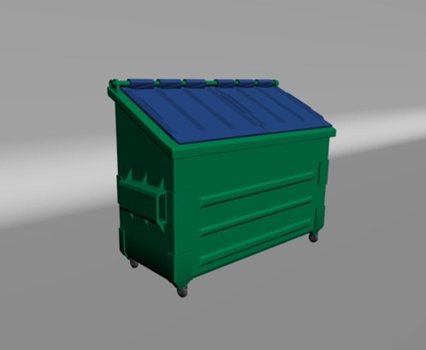 3ds Max быстрая модель мусорного бака. Мусорный контейнер 3д модель. 3d модель встроенных мусорных контейнеров. 3 Д модель помойки.