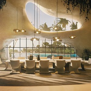 Organic House Revit Model