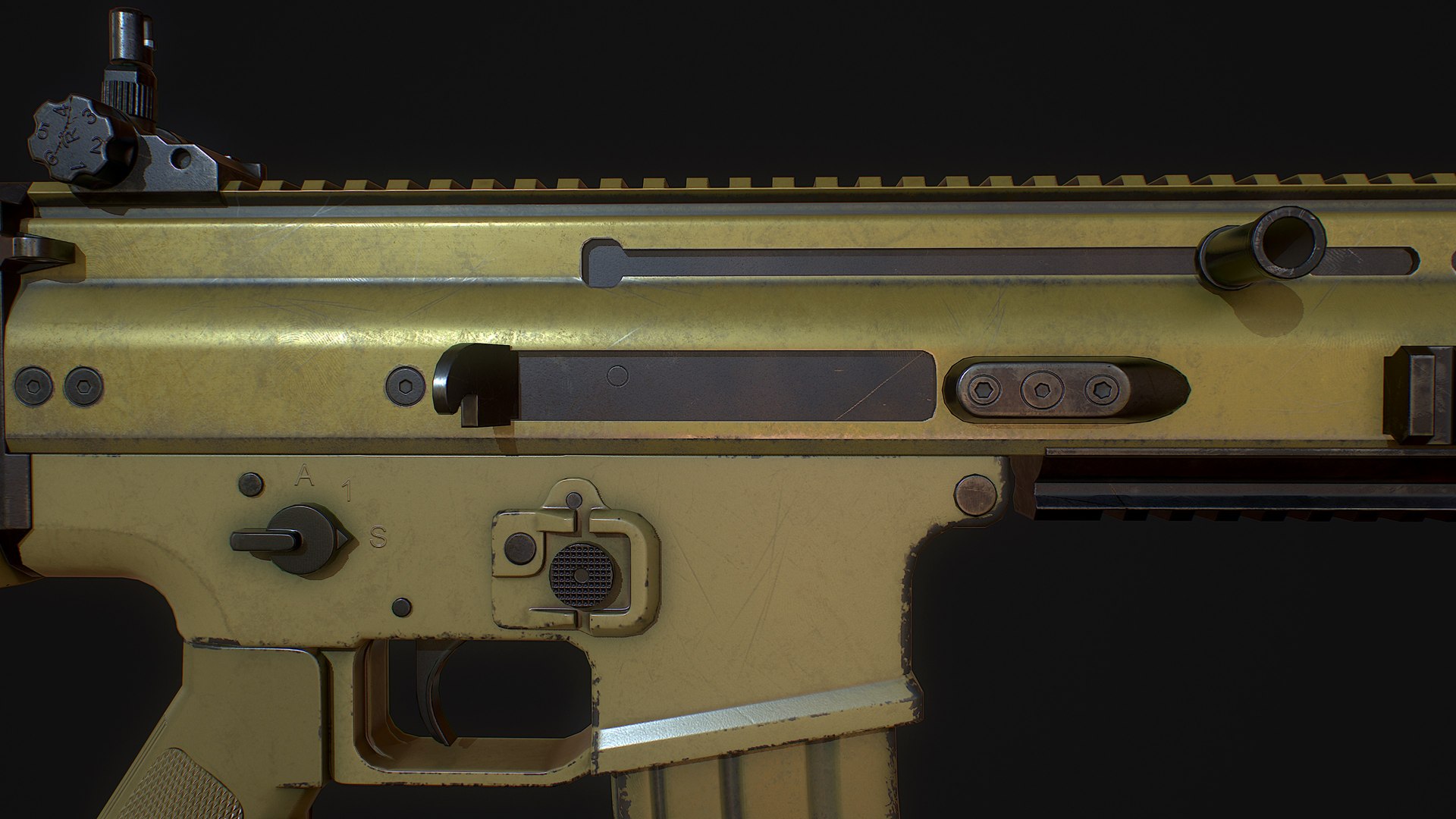 Scar L Model - TurboSquid 1324456