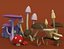Mushroom Pack Low Poly Assets