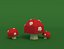 Mushroom Pack Low Poly Assets