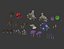 Mushroom Pack Low Poly Assets