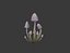 Mushroom Pack Low Poly Assets