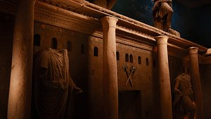 3D Roman Grave