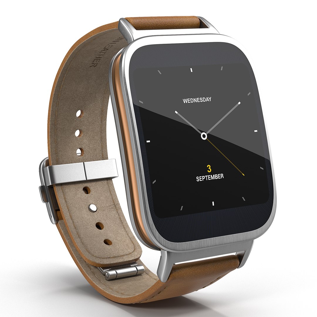 ASUS ZenWatch 3 3D Model 3D model preview