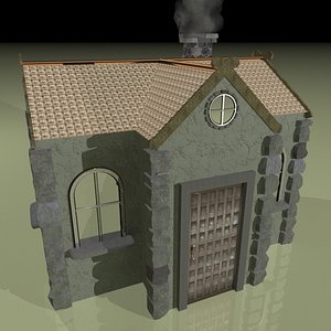 old house 3d max