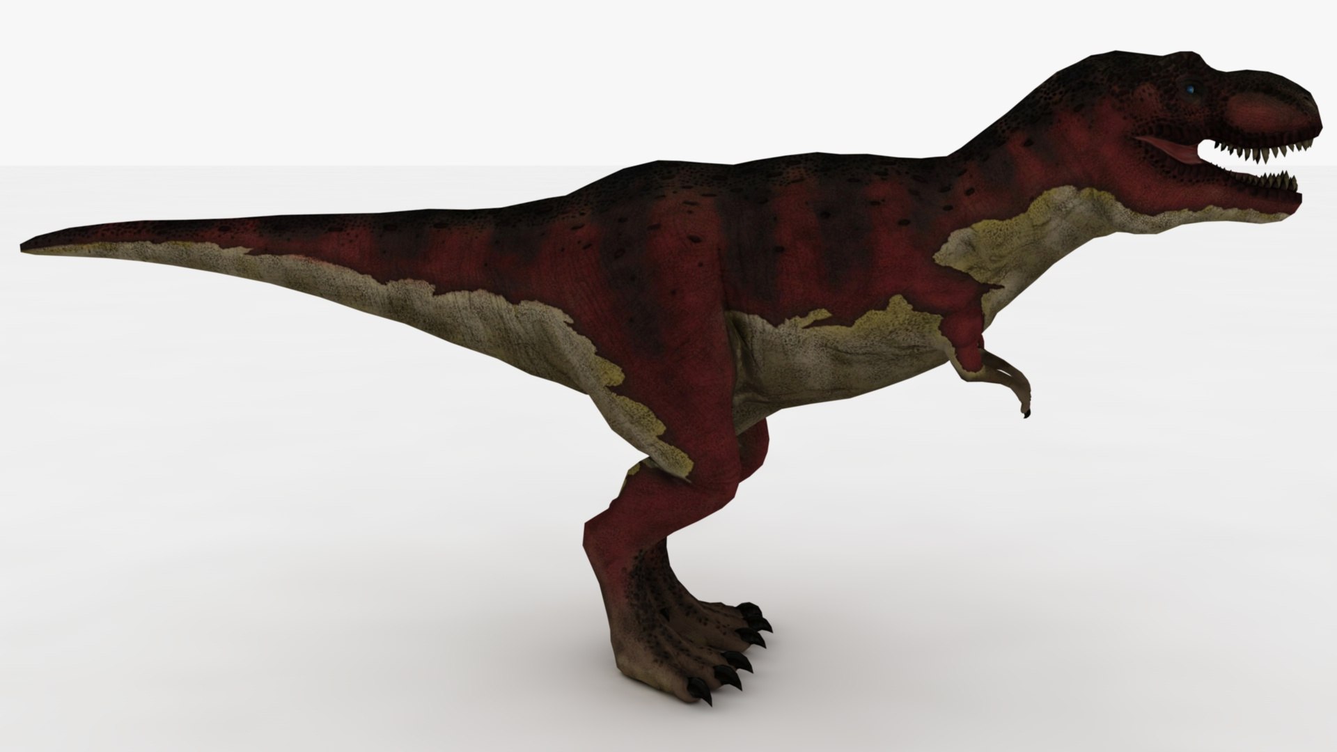 Tyrannosaurus Rex Rigged And Animated 3D - TurboSquid 2348397