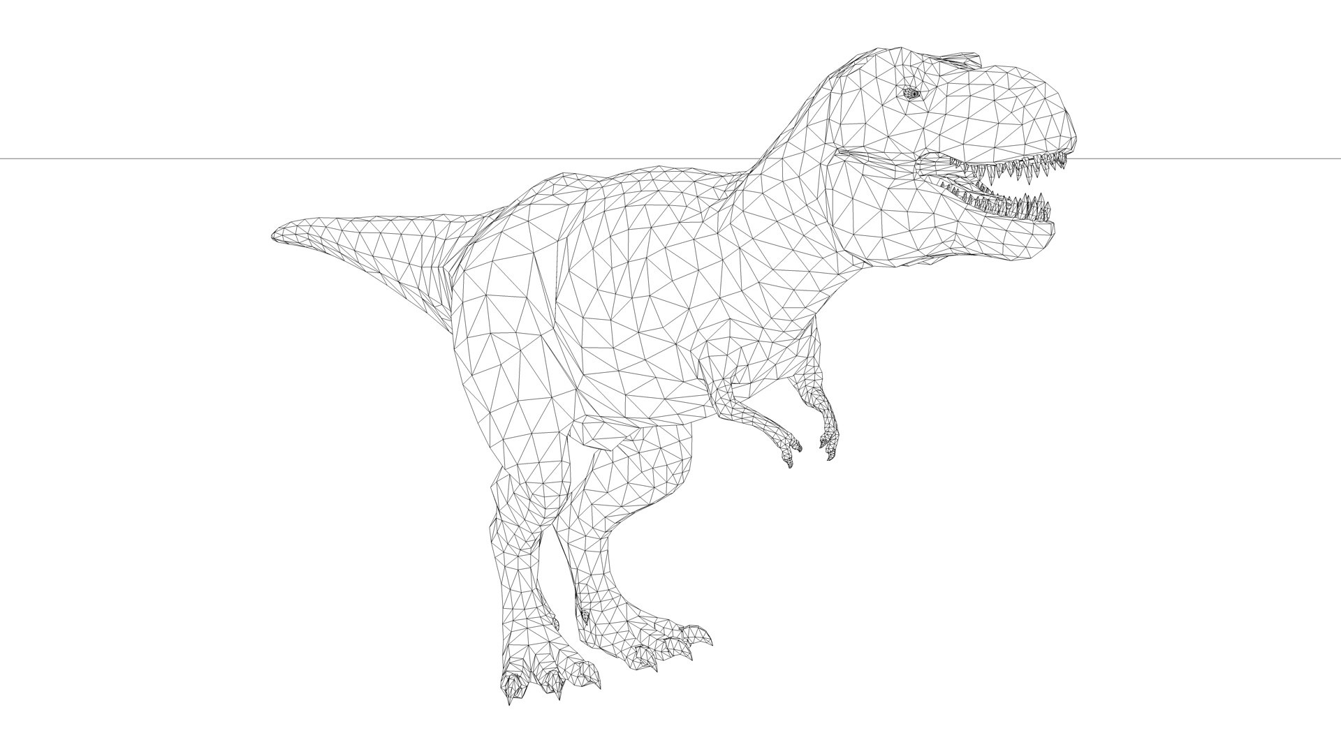 Tyrannosaurus Rex Rigged And Animated 3D - TurboSquid 2348397