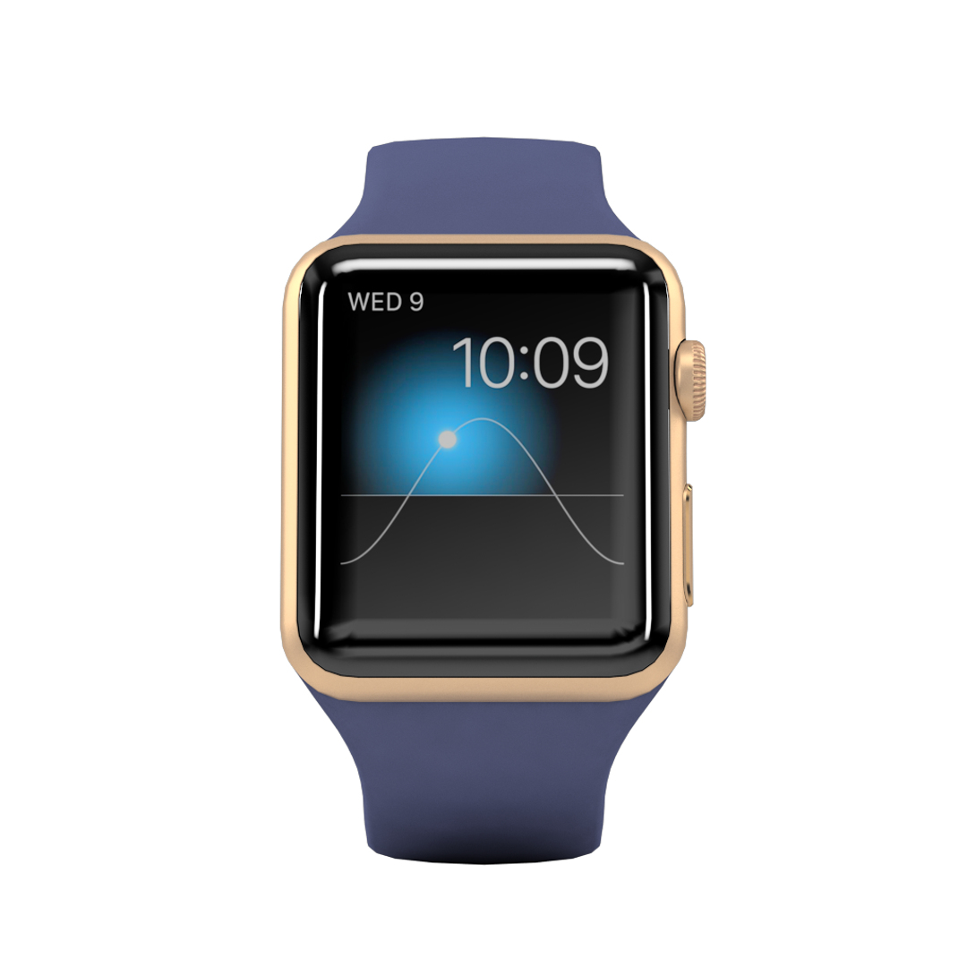 Iwatch gold aluminum on sale case