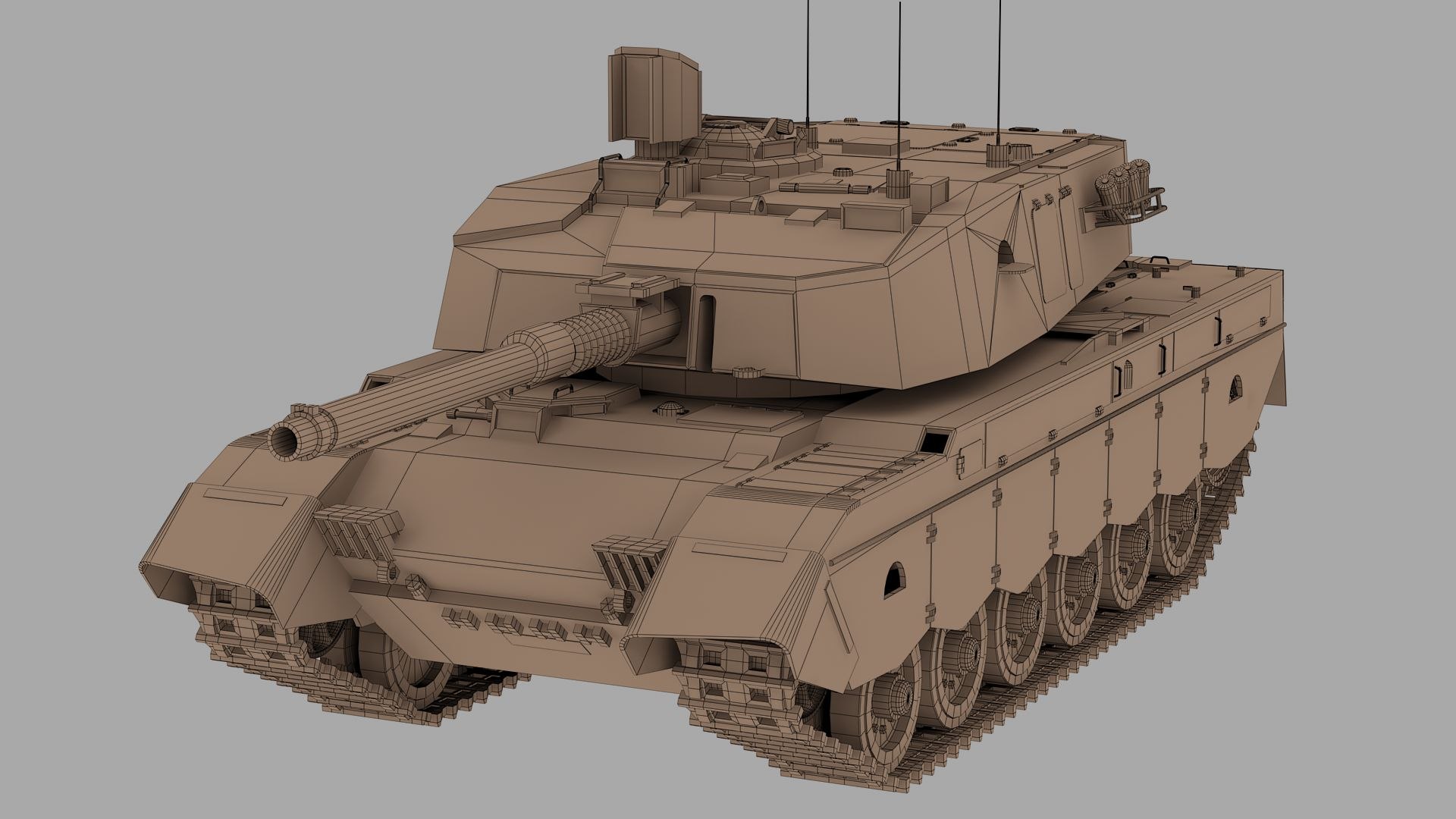 Free 3D file 15mm Modular Tiny Tank Bigger Crator MBT 🪖・Object to download  and to 3D print・Cults