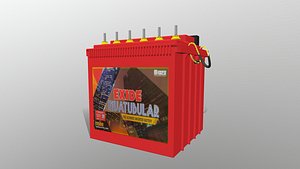 3D Car Battery