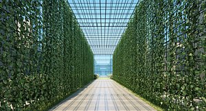 vertical garden 3D model