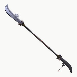Guandao Sword 3D model