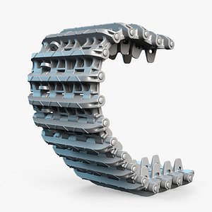 3D model Panzer VI Tiger Tracks