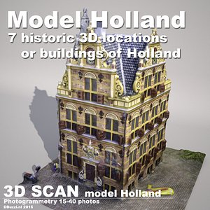 3d model buildings holland