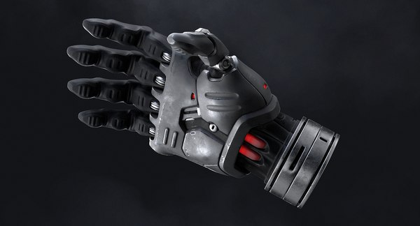 Cyber hand 3D model - TurboSquid 1350246