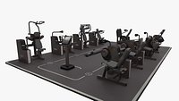 Bio Circuit Artis Group 9 items, Technogym