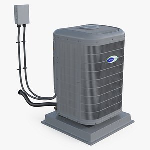 Central Air Conditioner Carrier Infinity 19VS 3D model