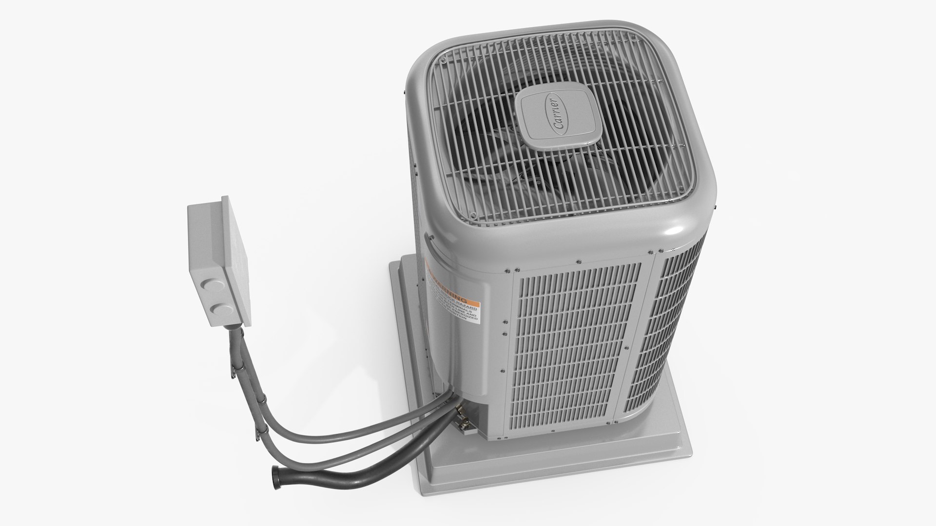 Central Air Conditioner Carrier Infinity 19VS 3D model TurboSquid 1987163