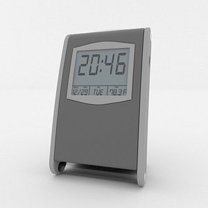 modelo 3d Reloj despertador Philips - TurboSquid 754013