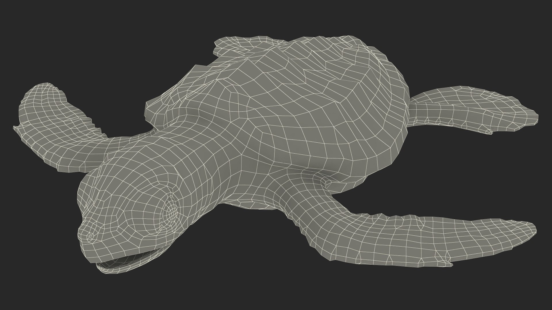 Baby Sea Turtle Black 3D Model - TurboSquid 2201995