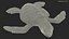 Baby Sea Turtle Black 3D model
