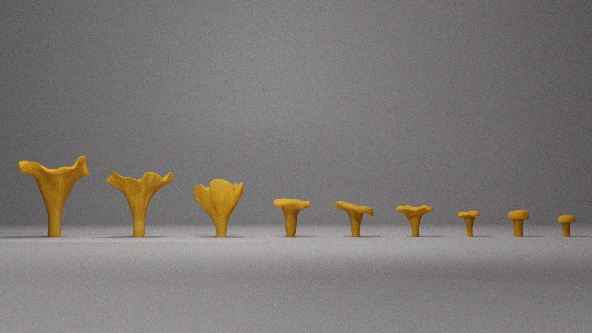 3D model Stylized Chanterelle Mushrooms Collection - Middle and VR  AR  low-poly 3d model https://p.turbosquid.com/ts-thumb/Pg/6n8bpR/Hy/high_poly2/png/1716043496/1920x1080/fit_q87/697bf94e00a6ff0fdc8c1236f6d3732857aa8a44/high_poly2.jpg
