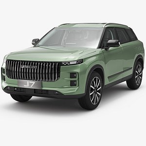 2025 Jaecoo J7 With Interior 3D