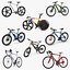 Coleção de bicicletas equipadas 5