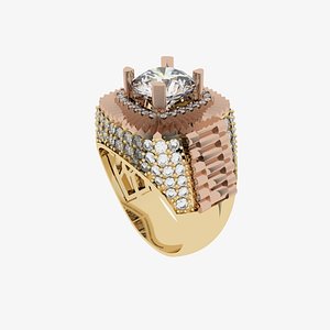 Men Ring 388 3D model