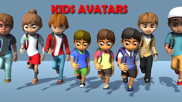 Kid Chat Games With Avatars