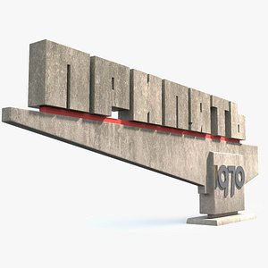 pripyat limit sign 3D