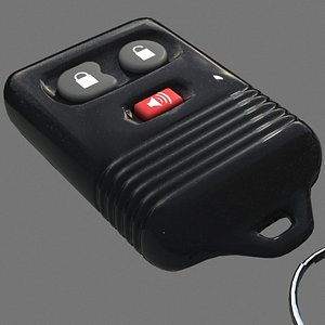 3dsmax alarm key fob