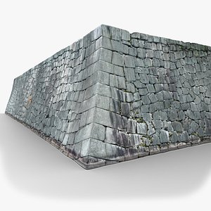 Japanese Castle Outer Wall