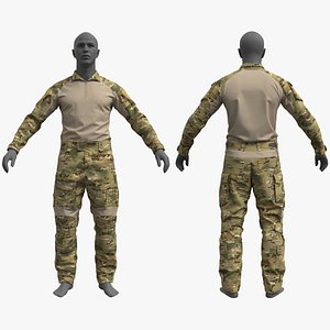 Crye G3 Combat Uniform - Marvelous Designer