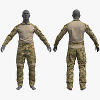 Crye G3 Combat Uniform - Marvelous Designer
