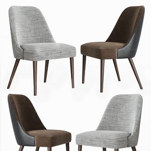 zuma pumice accent chair 3D model