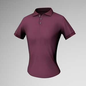 Female tight polo
