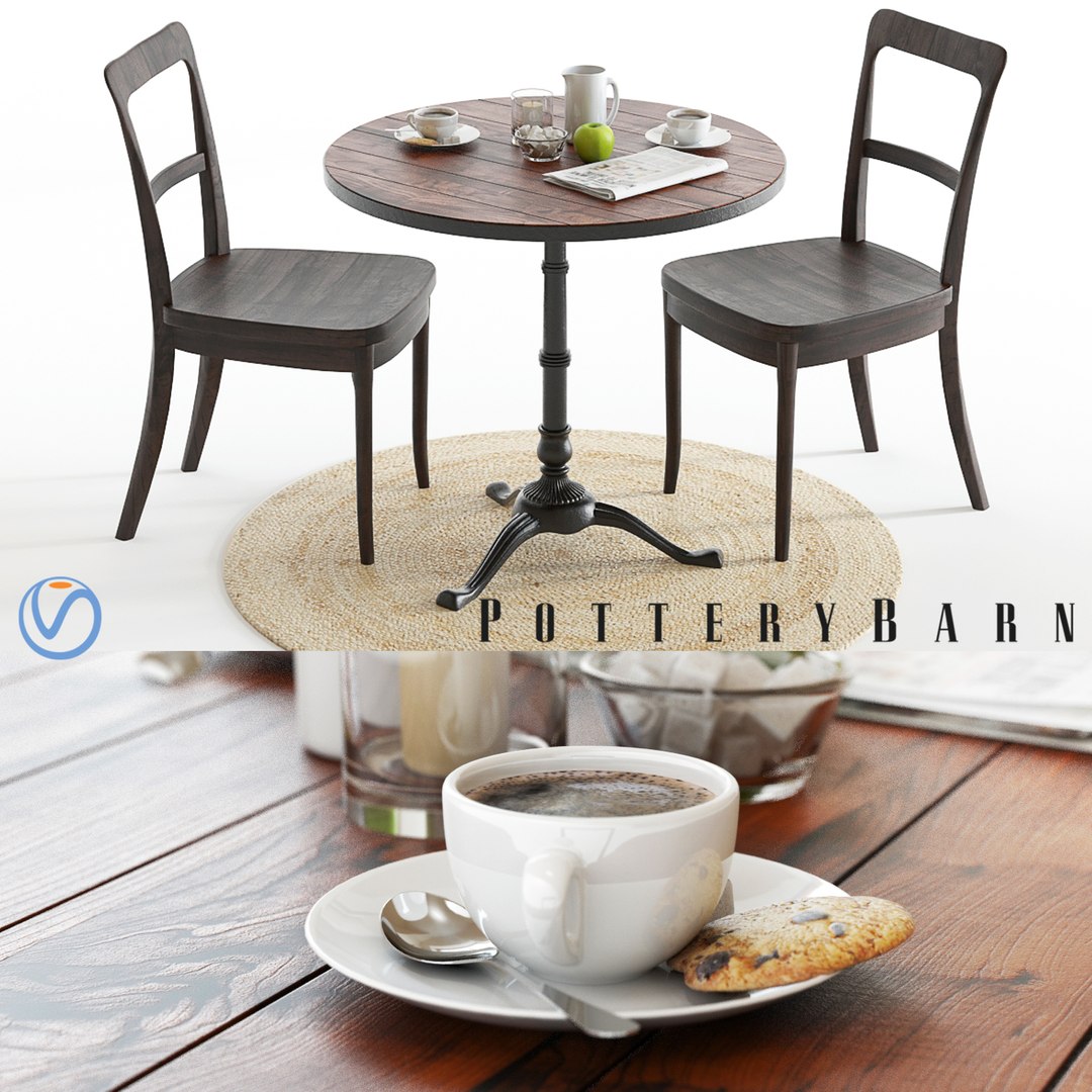 Pottery barn rae cheap bistro table