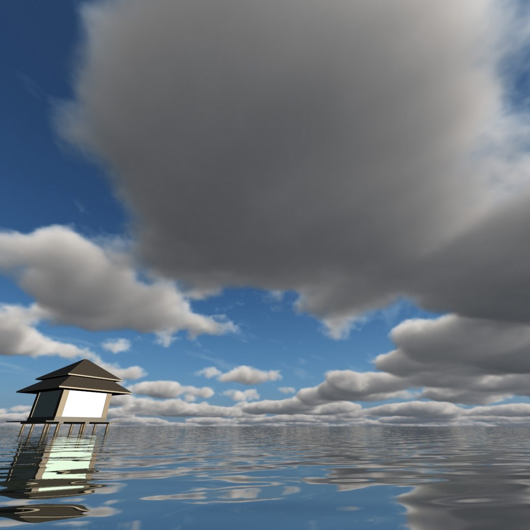 sky clouds 3ds