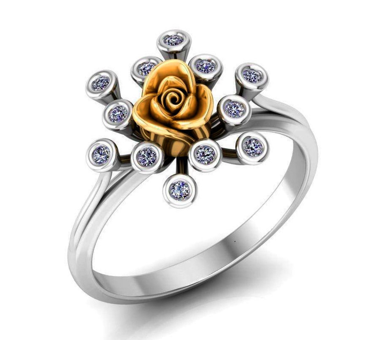 Gold Ring 3D Model - TurboSquid 1549185