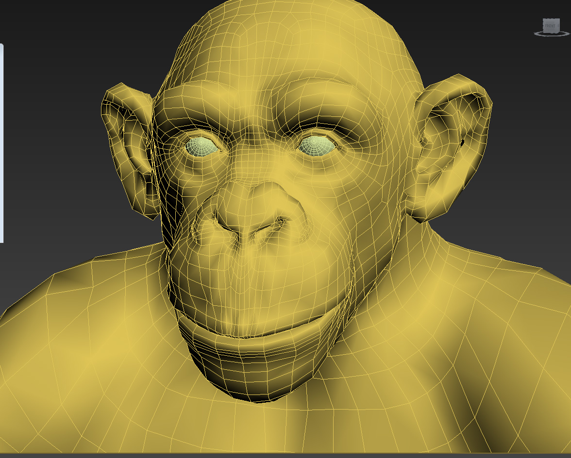 Chimp Chimpanzee 3d - Turbosquid 1215032