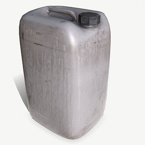 Plastic JerryCan White