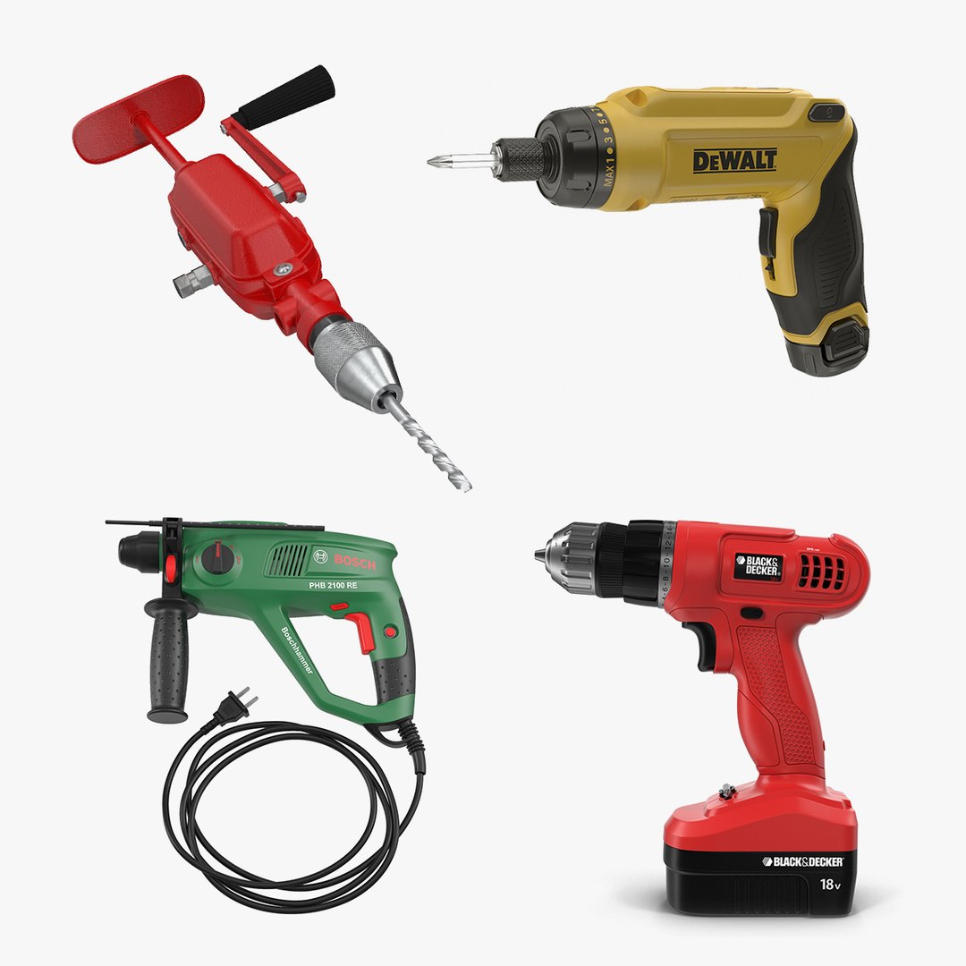 hand drills 2 3D model https://p.turbosquid.com/ts-thumb/Pg/eYW2t8/02y9F0Xo/handdrillscollection2vray3dmodel000/jpg/1580041028/1920x1080/fit_q87/75c318808659be4f07796065b1847d0673c174b8/handdrillscollection2vray3dmodel000.jpg
