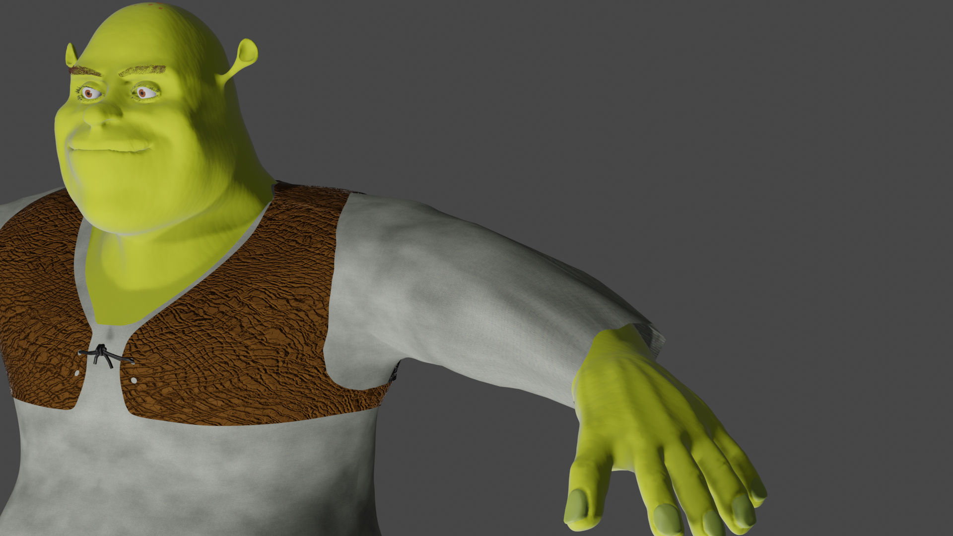 Shrek Highpoly Model Free 3D Model - TurboSquid 1752593