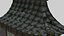 Pack tempiale shintoista giapponese basso poli con materiali PBR